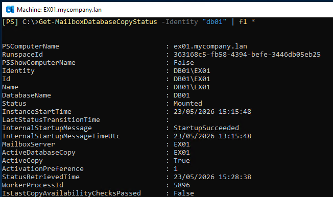 Database Availability Group