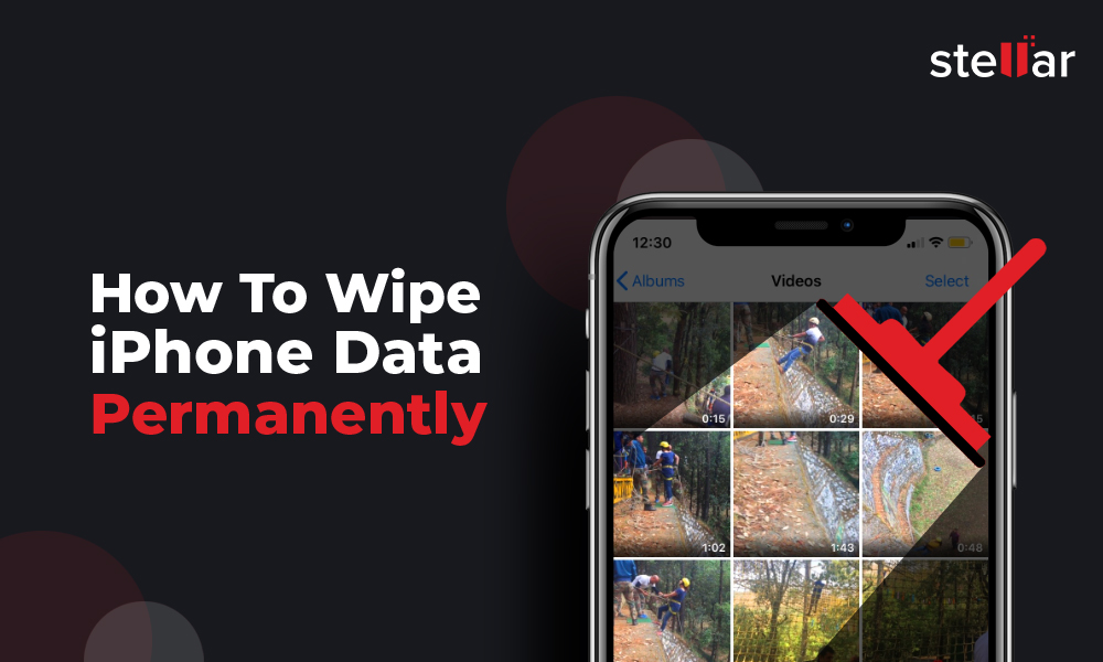 how to wipe data from iPhone