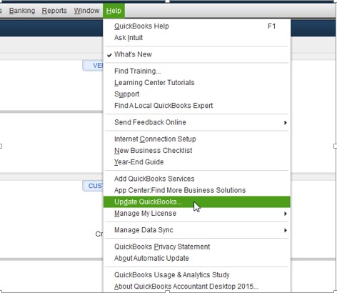 Update QuickBooks