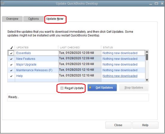 Update QuickBooks Desktop 