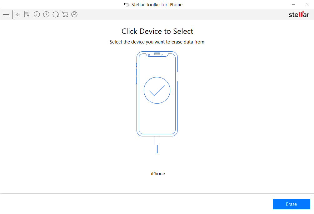 erase iphone to sell