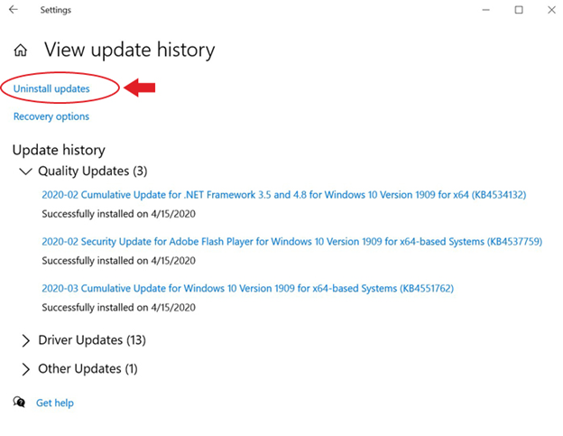 choose-to-uninstall-updates-from-the-view-update-history-screen