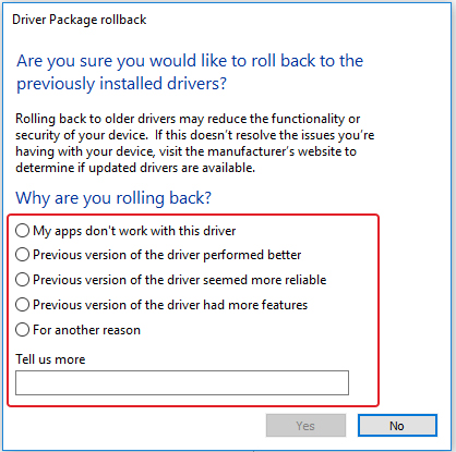 provide-a-reason-to-roll-back-driver
