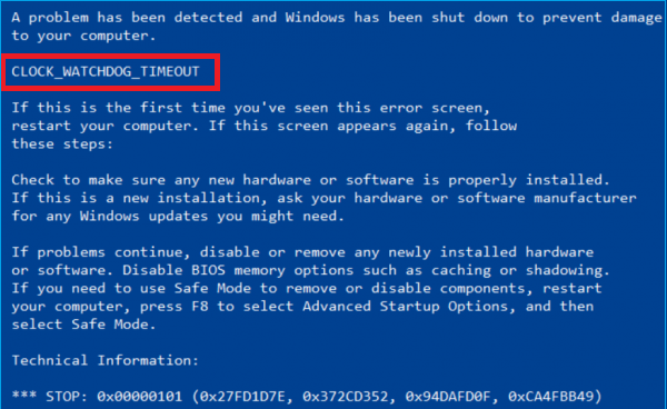 CLOCK-WATCHDOG-TIMEOUT-on-windows10