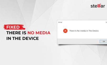 Fixed: There Is No media in The Device