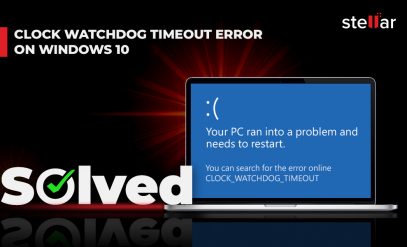 Solved: Clock Watchdog Timeout Error on Windows 10