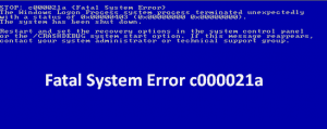 fatal mail system startup failed