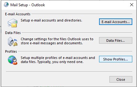 outlook mail setup