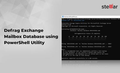 Defrag Exchange Mailbox Database using PowerShell Utility