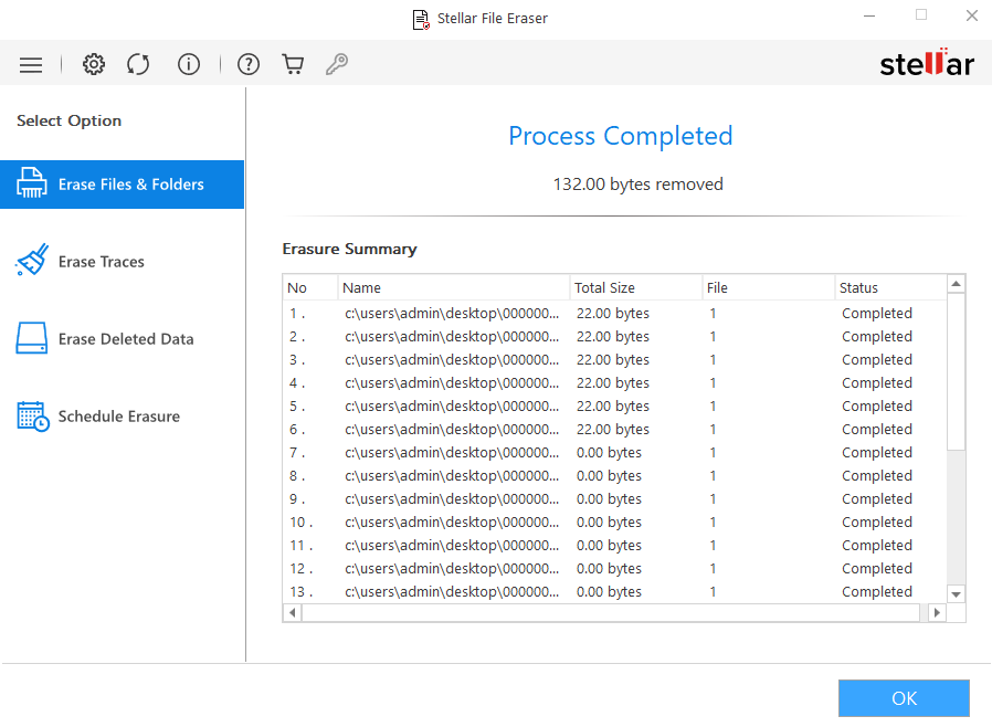 Click&nbsp;Ok&nbsp;to finish the process