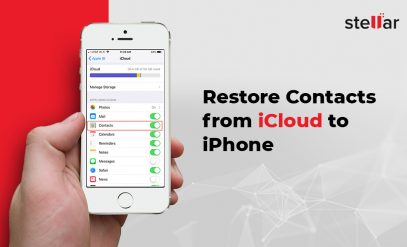 restore contacts from iCloud to iPhone