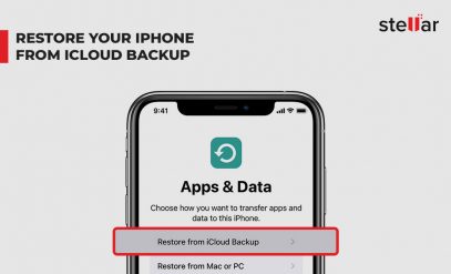 Restore or Set Up iPhone from iCloud backup