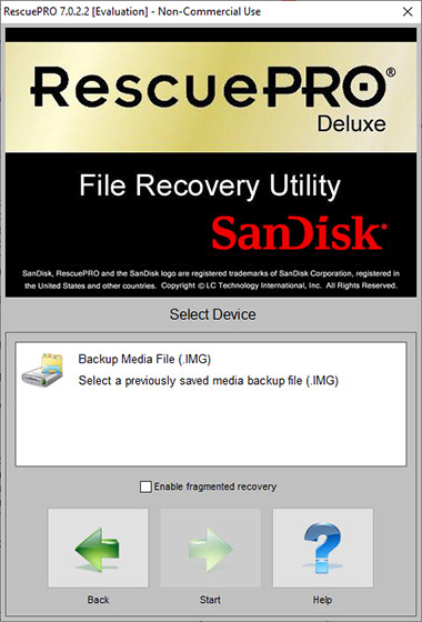 Sandisk Pro Rescue