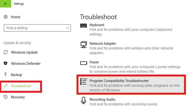 run-program-compatibility-troubleshooter