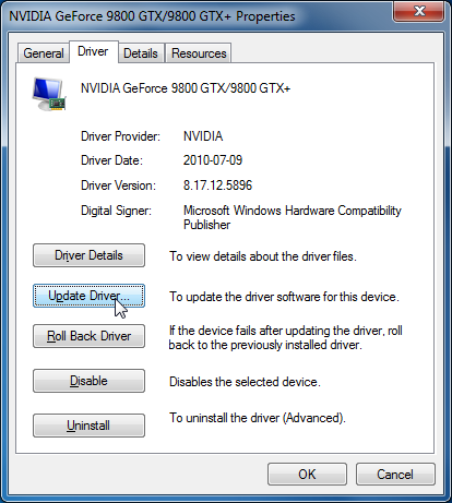 update device driver