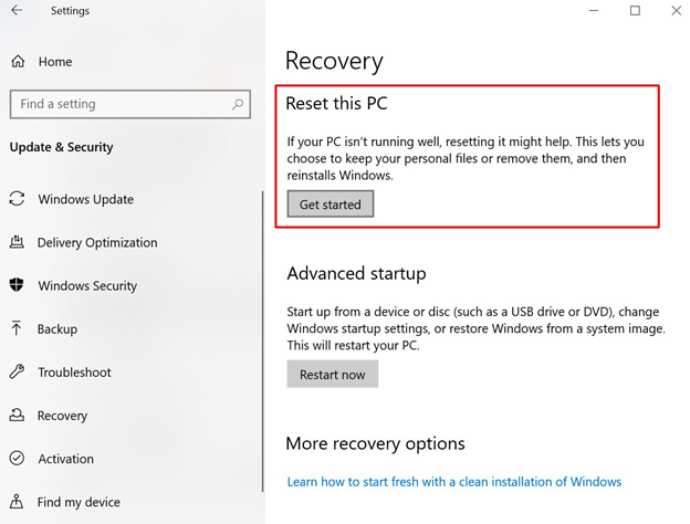 Get-started-with-resetting-the-pc