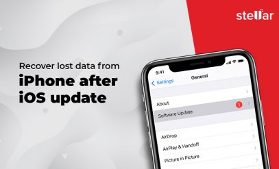 How to recover lost data from iPhone after iOS update?