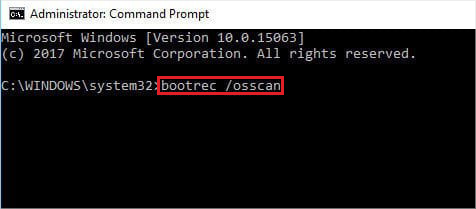 run-bootrec-osscan-command