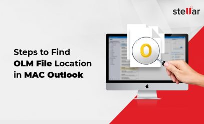 Steps to find OLM file in Outlook for Mac