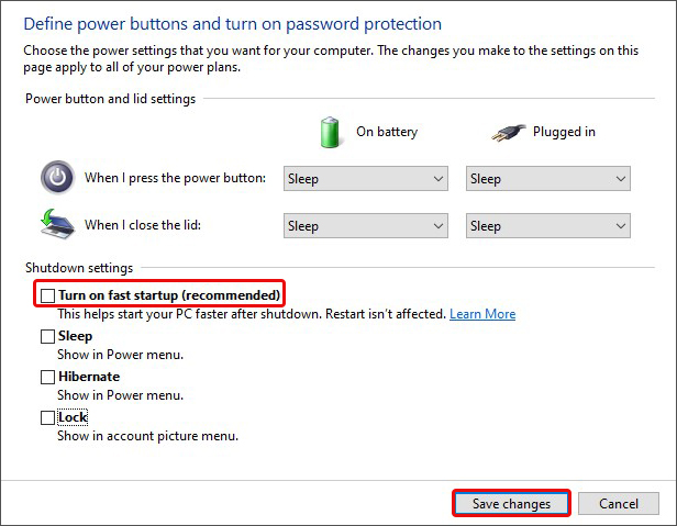 Unselect-the-Turn-on-fast-startup,-sleep-and-hibernate-options-and-save-changes