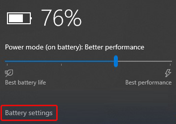open-battery-settings