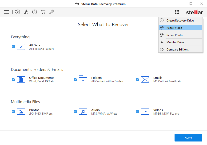 stellar phoenix video recovery stellar phoenix video recovery