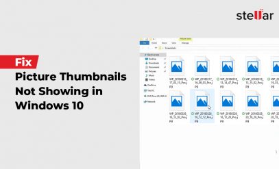 Fix Picture Thumbnails Not Showing-in-Windows-10