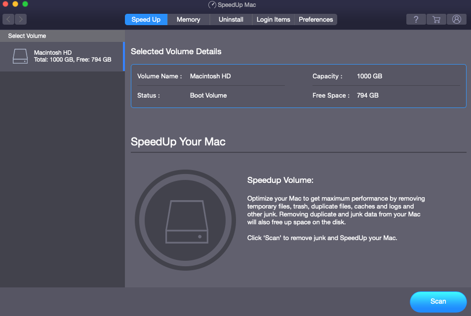 Launch Speedup Mac