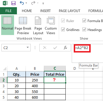 Excel Not Showing Data in Cells