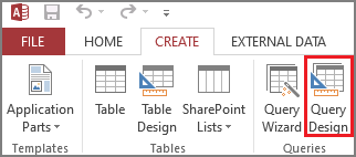 Select Query Design