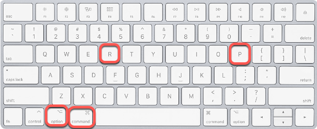 Command+Option+P+R