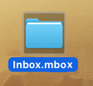 Create Inbox.mbox