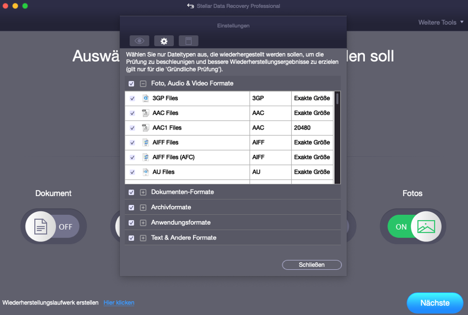 Mac-Datenwiederherstellung-die-Einstellungen