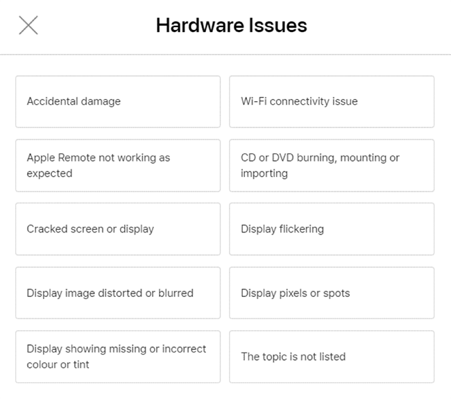 Hardware Issue