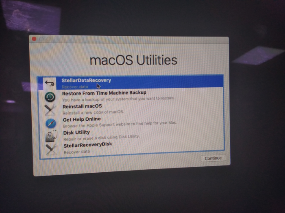 macos recovery drive