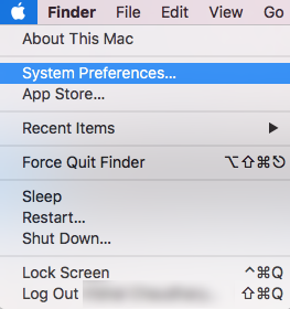 Mac system preferences