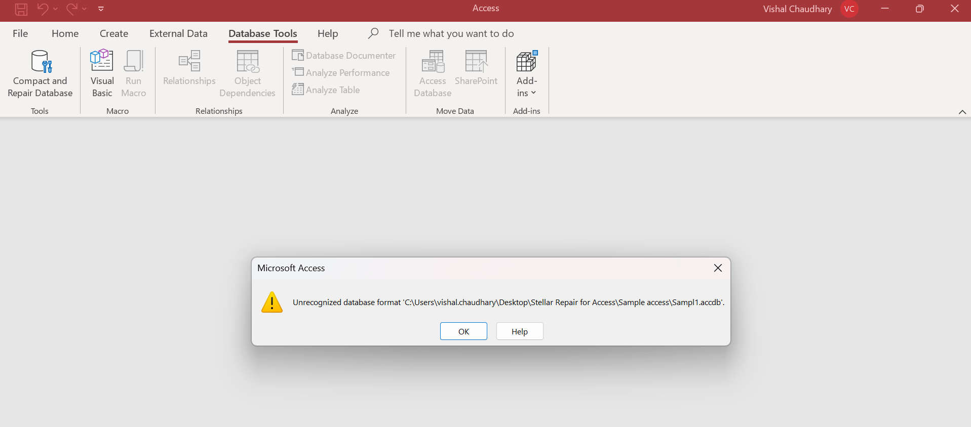 How to Compact and Repair Access Database without Opening?