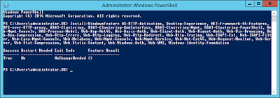 PowerShell window