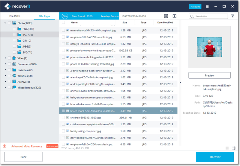 Recoverit Free Data Recovery