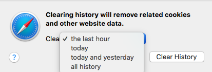 Delete All History