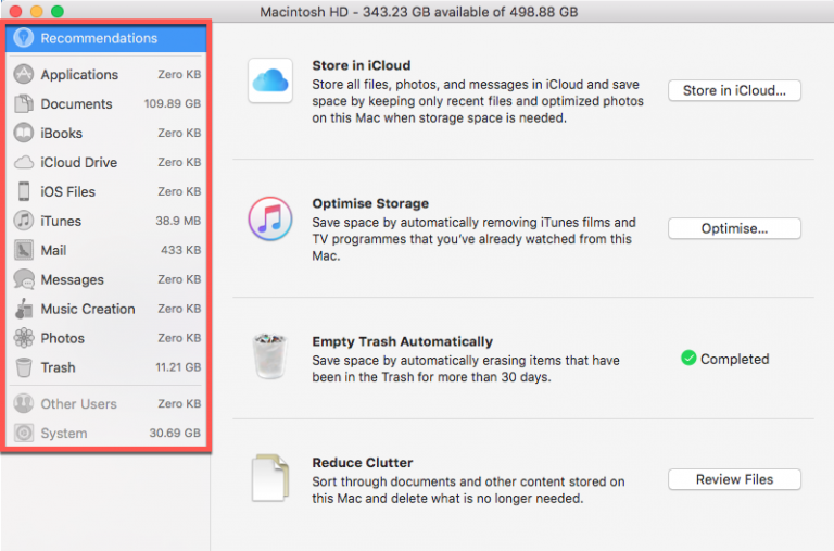 Know About Other Storage in Mac and How to Clean up
