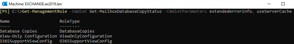 Get-MailboxDatabaseCopyStatus