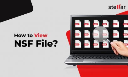 How to View NSF File in Outlook?