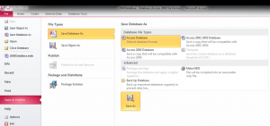 Convert MDB to ACCDB or Repair Corrupt Access File