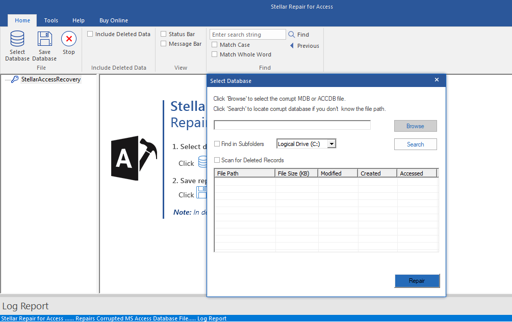 Software Main Interface