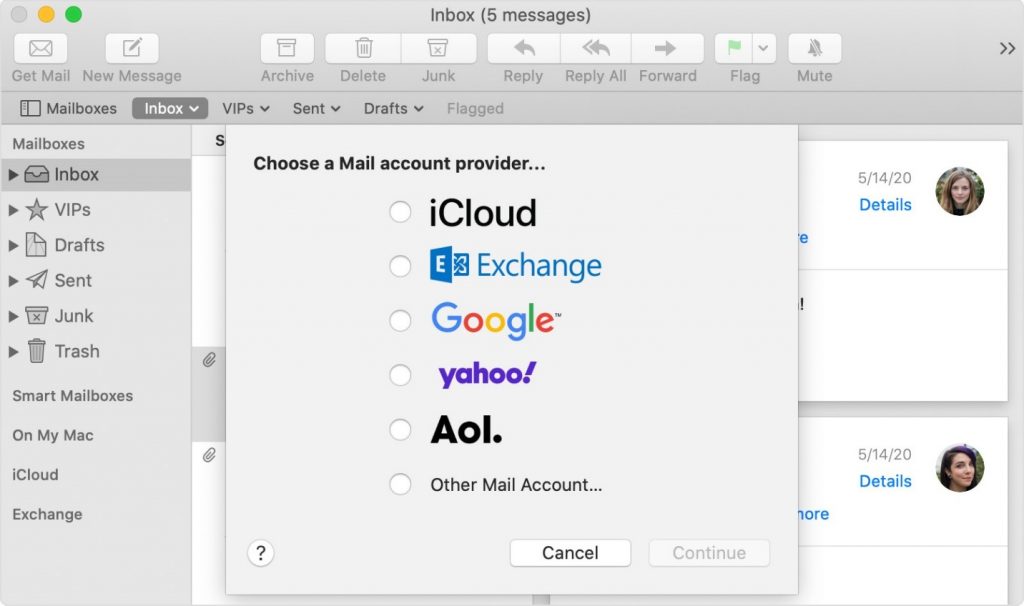 Differences Microsoft Outlook Mail Vs Apple Mail