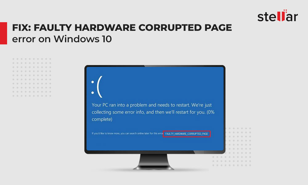 Fix Faulty Hardware Corrupted Page Error