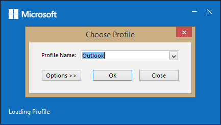 Microsoft Outlook Profile