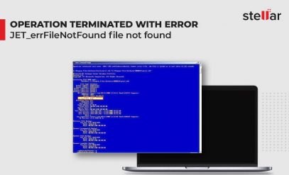 How to Fix the Error -1811 JET_errFileNotFound File Not Found?