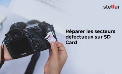 Réparer les secteurs défectueux sur SD Card